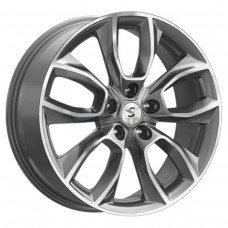 Диск 7x18 5x114,3 ET38 D67.1 СКАД Premium КР001 (18_Outlander) Diamond gloss graphite