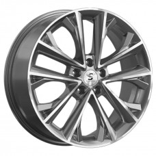 Диск 7x18 5x114,3 ET38 D67.1 СКАД Premium КР012 (18_Outlander) Diamond gloss graphite