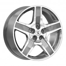 Диск 8.5x20 5x1200 ET42 D66.10 Premium Series КР008 Voyah Dream Темно - серый глянцевый с полированной лицевой поверхностью