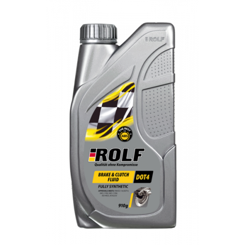 Жидкость тормозная Rolf Brake&Clutch Fluid DOT-4 (1 л)
