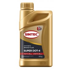 Жидкость тормозная Sintec Super DOT-4 (1 л)