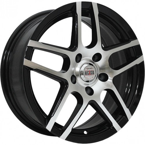 Диск 8x18 5x108 ET45 D63.3 ALCASTA M37 bkf