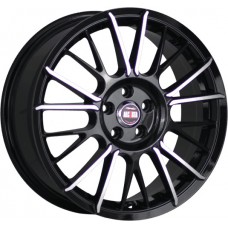 Диск 7x17 5x112 ET43 D66.6 ALCASTA M33 bkf