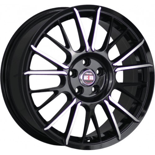 Диск 7x17 5x112 ET43 D66.6 ALCASTA M33 bkf