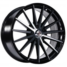 Диск 7x17 5x112 ET43 D66.6 ALCASTA M41 bkf