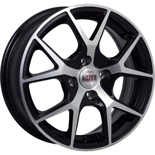 Диск 6x15 4x100 ET46 D54.1 ALCASTA M52 bkf