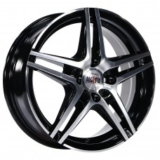 Диск 6x15 5x100 ET38 D57.1 ALCASTA M54 bkf