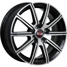 Диск 6x15 4x100 ET46 D54.1 ALCASTA M55 bkf