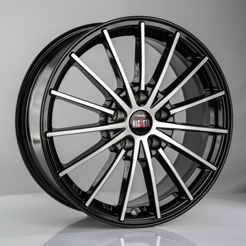 Диск 7x17 5x112 ET43 D57.1 ALCASTA_Россия M60 bkf