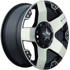 Диск 9x18 5x127-150 ET0 D87.1 BUFFALO BW-775 black_machined_with_dark_tint
