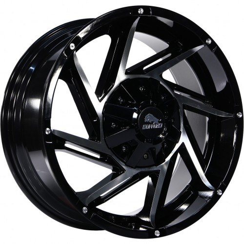 Диск 10x20 8x180 ET18 D124.2 BUFFALO BW-796 matte-black