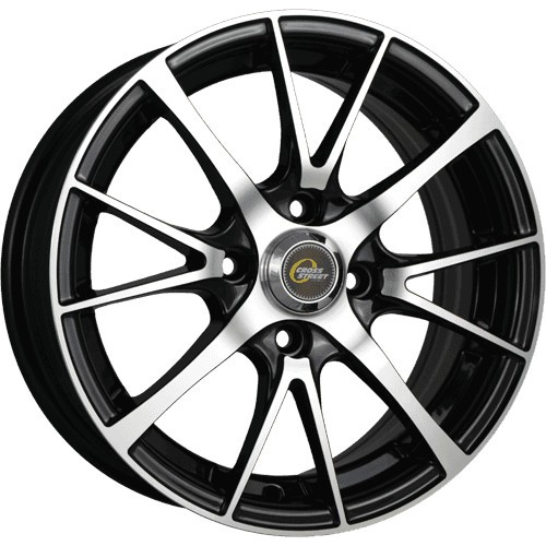Диск 6.5x15 5x100 ET40 D57.1 Cross Street Y3174 BKF