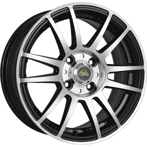 Диск 6x15 5x105 ET39 D56.6 CROSS STREET Y4917 bkf