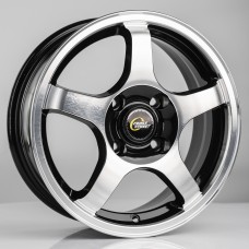 Диск 6x16 4x100 ET37 D60.1 CROSS_STREET_Россия CR-14 bkf