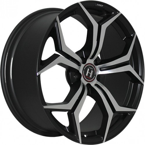 Диск 9x20 5x112 ET25 D66.56 HARP Y-50 satin-black-machined