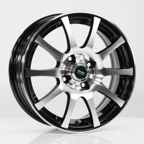 Диск 5.5x14 4x100 ET35 D67.1 Megami MGM-2 bkf