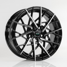Диск 6x14 5x100 ET35 D57.1 Megami MGM-11 bkf
