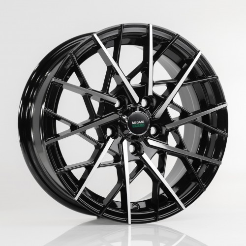 Диск 6x14 5x100 ET35 D57.1 Megami MGM-11 bkf