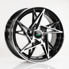 Диск 6x14 4x98 ET35 D58.6 Megami MGM-25 bkf