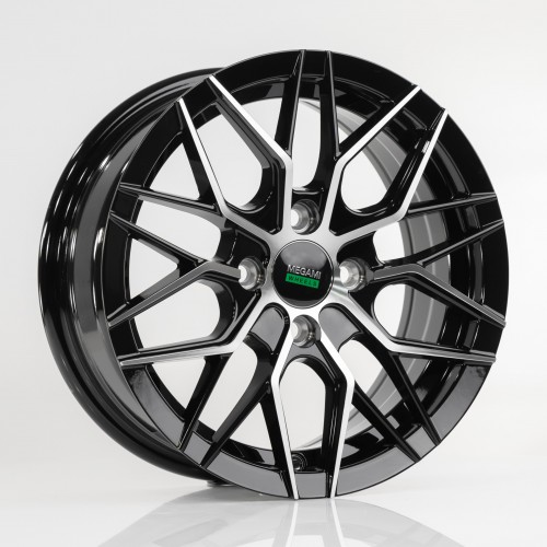 Диск 6x14 4x100 ET35 D67.1 Megami MGM-27 bkf