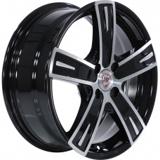 Диск 6.0x14 4x100 ET43 D60.1 NZ F-16 BKF