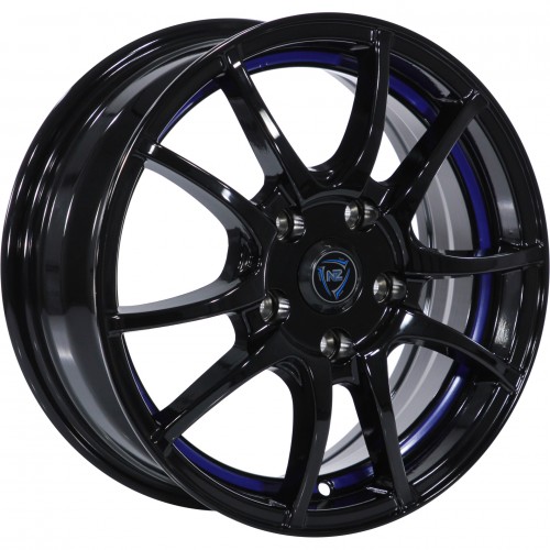 Диск 6.0x14 4x100 ET43 D60.1 NZ F-43 BKBSI