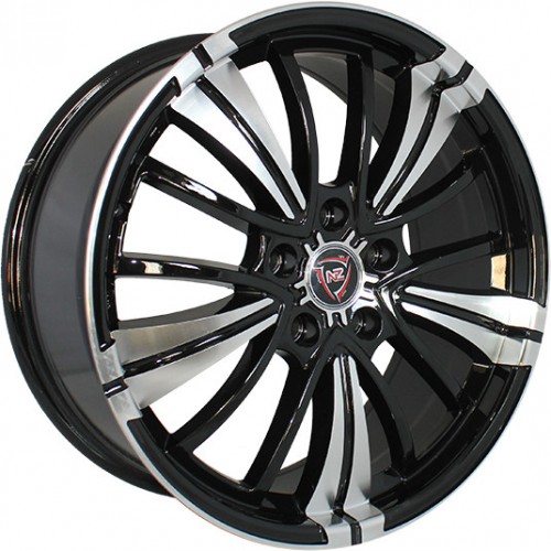 Диск 8x18 5x112 ET39 D66.6 NZ SH649 bkf