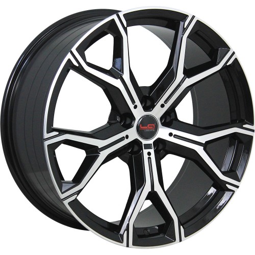 Диск 9.5x21 5x1120 ET37 D66.60 Legeartis Concept B537 Черный с полированной лицевой поверхностью