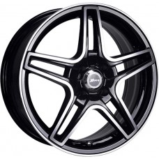 Диск 8x18 5x114.3 ET45 D60.1 X-RACE AF-09 bkf