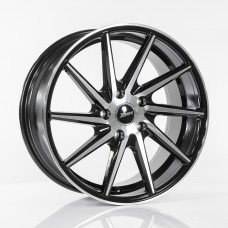 Диск 7.5x17 5x112 ET35 D66.6 X-RACE H-03(R) bkf