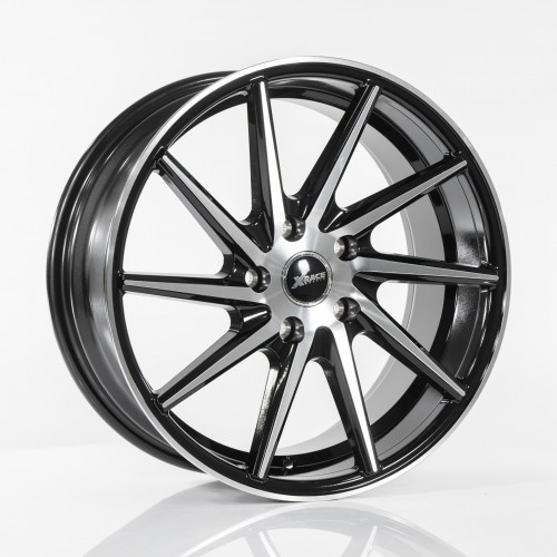 Диск 7.5x17 5x112 ET35 D66.6 X-RACE H-03(R) bkf