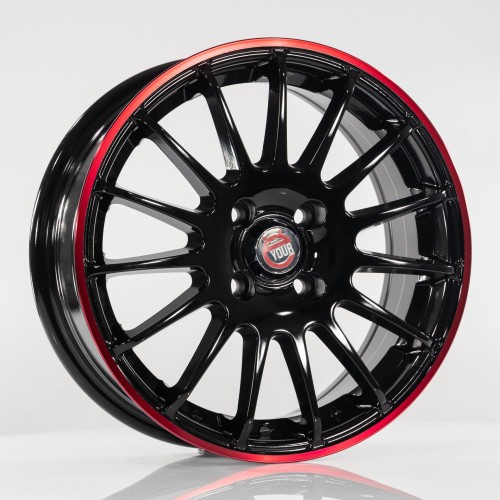 Диск 6x15 4x100 ET45 D60.1 YOURWHEELS E05 bkrs