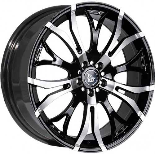 Диск 9.5x20 5x112 ET52 D66.6 YST X-21 bkf
