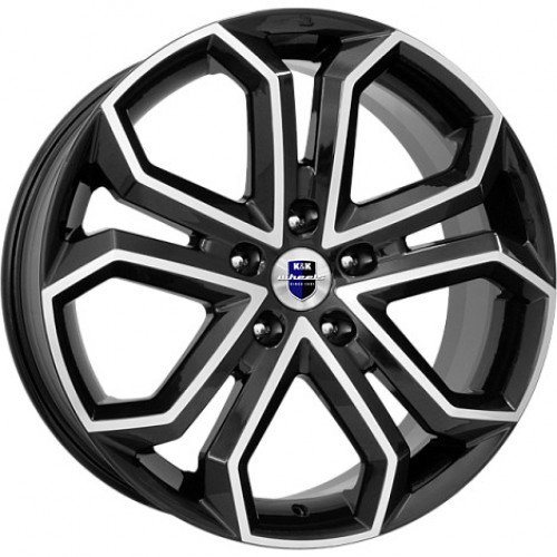 Диск 8.5x19 5x115 ET40 D70.2 КиК Пандора алмаз-черный