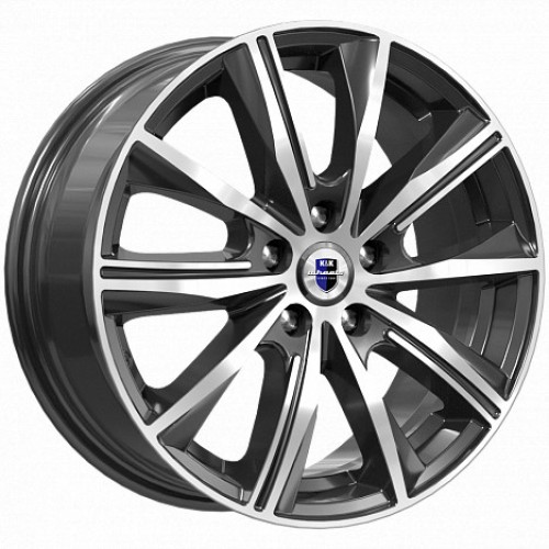 Диск 7x16 5x114.3 ET40 D66.1 КиК Арнар алмаз_черный