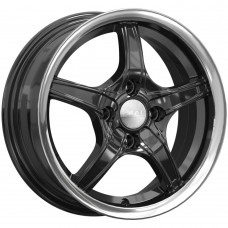 Диск 5.5x14 4x98 ET38 D58.6 СКАД СТИНГ алмаз-антрацит