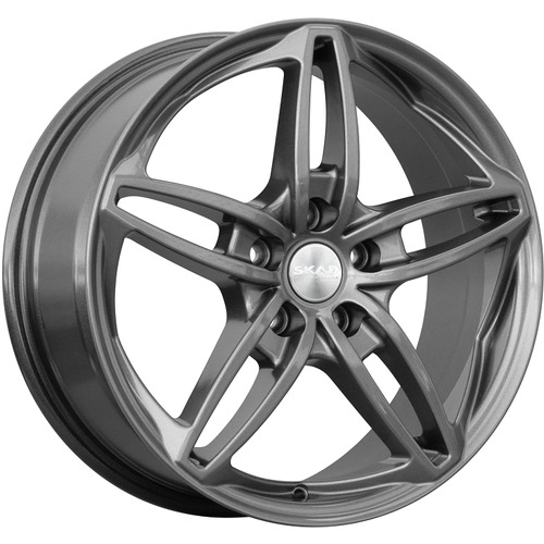 Диск 7x17 5x108 ET50 D63.35 СКАД Турин графит