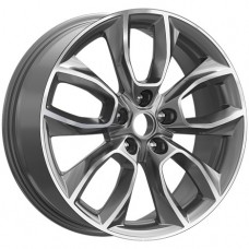 Диск 7x18 5x114.3 ET45 D66.1 СКАДPremiumSeries KP001 diamond_gloss_graphite