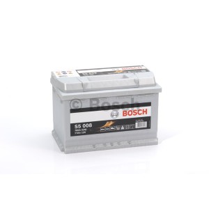 Аккумулятор Bosch S5 Silver Plus 77 Ач Обратная пол
