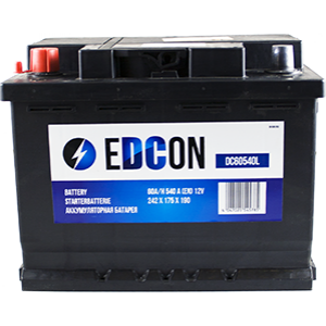 Аккумулятор EDCON 60 Ач Прямая пол(высота: 190 мм)