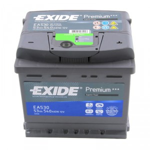 Аккумулятор EXIDE Premium 53 Ач Обратная пол
