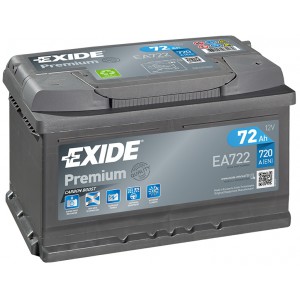 Аккумулятор EXIDE Premium 72 Ач Обратная пол