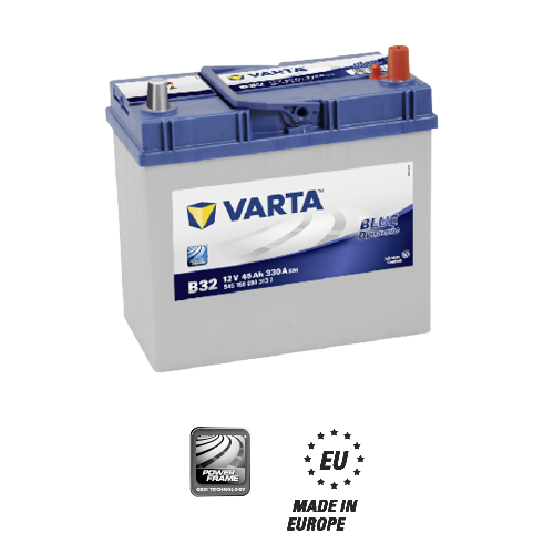 Аккумулятор VARTA Blue Dynamic 45 Ач обратная пол