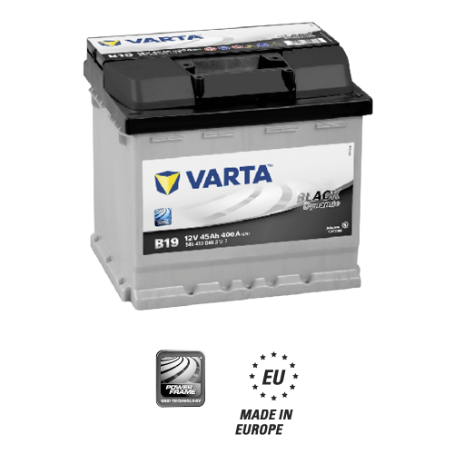 Аккумулятор VARTA Black Dynamic 45 Ач Обратная пол(пусковой ток: 400 A)