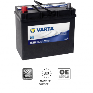 Аккумулятор VARTA Blue Dynamic JIS 48 Ач прямая пол