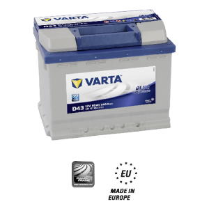 Аккумулятор VARTA Blue Dynamic 60 Ач прямая пол
