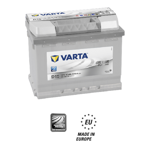 Аккумулятор VARTA Silver Dynamic 63 Ач прямая пол
