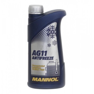 Антифриз-концентрат MANNOL Longterm Antifreeze AG11, 1л
