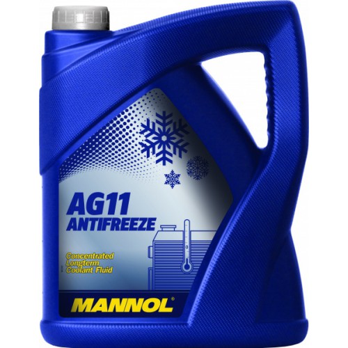 Антифриз-концентрат MANNOL Longterm Antifreeze AG11, 5л