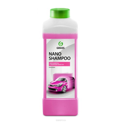 Автошампунь GRASS&"Nano Shampoo&" (канистра 1 л)